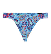 Funky Styles G-String | Turquoise Print 403042-P0PF